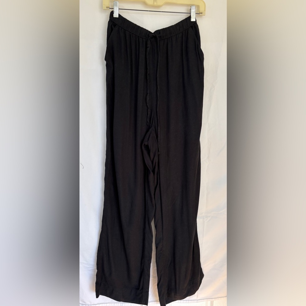 American Eagle Outfitters Women's Black Linen Pants